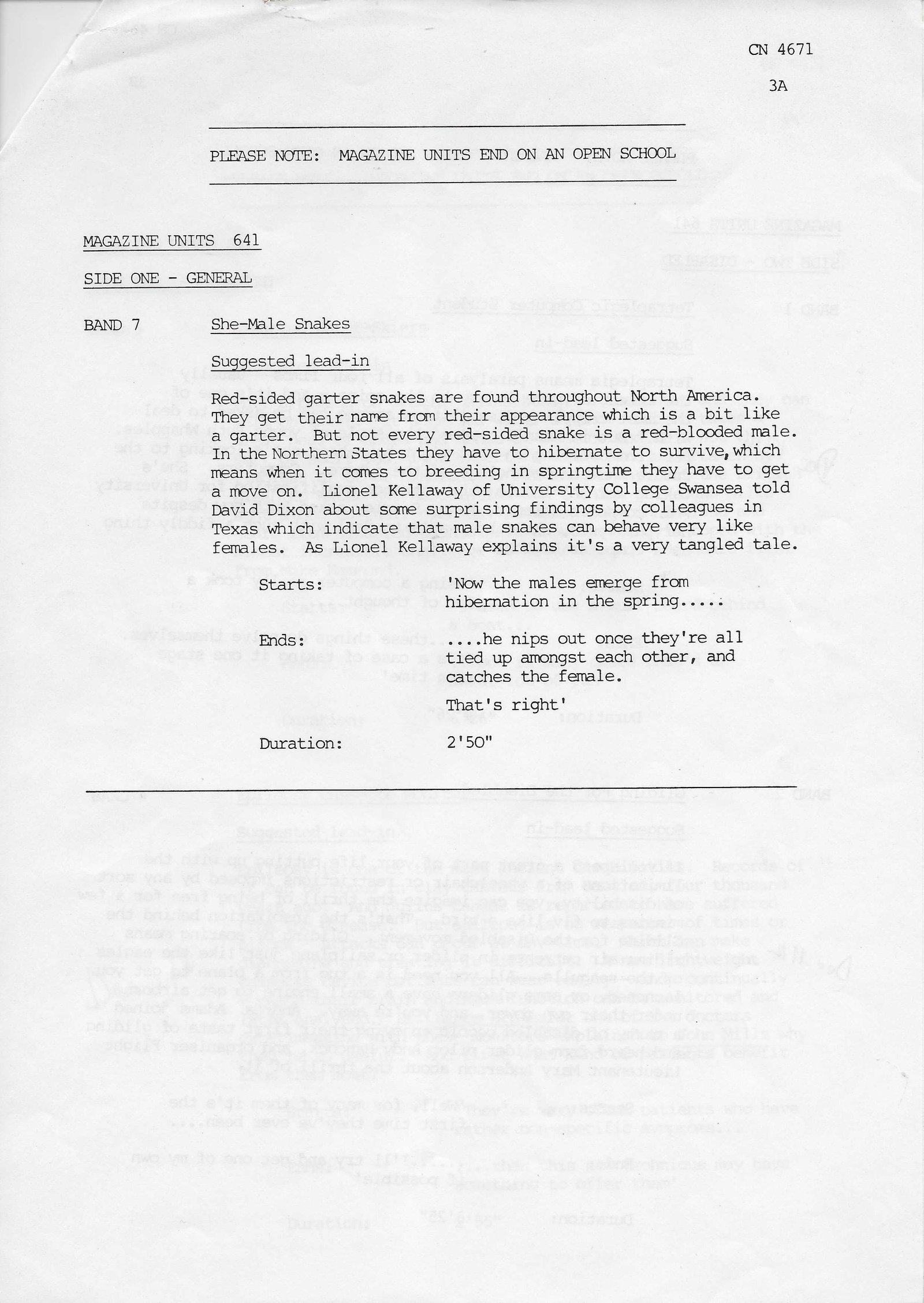 Inserts from CN 4671